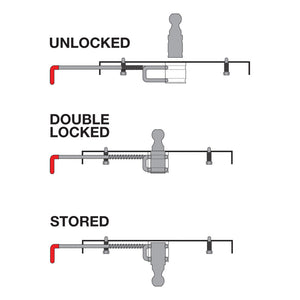 Curt 07-18 GMC Sierra 1500 Double Lock Gooseneck Hitch