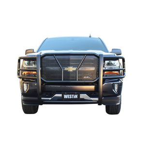 Westin 2011-2014 Chevrolet Silverado 2500HD/3500 HDX Grille Guard - Black