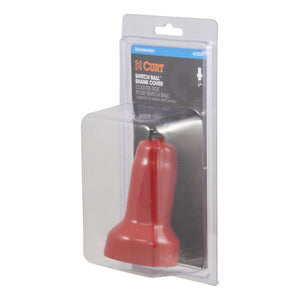 Curt Switch Ball Shank Cover (Fits 1in Neck Red Rubber Packaged)