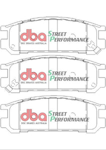 DBA 1998 Subaru Impreza RS Sedan SP Performance Rear Brake Pads