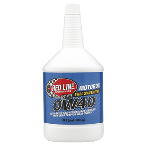 Red Line 0W40 Motor Oil - Quart