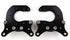 Wilwood Brackets (2) - Pro Street - Mopar/Dana - Green Snap Ring 2.36in Offset