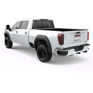 EGR 2020 GMC Sierra HD Bolt-On Style Black Fender Flare - Set