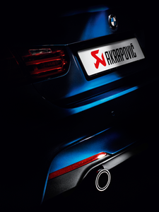 Akrapovic 12-15 BMW 335i (F30 F31) Evolution Line Cat Back (SS) w/ Carbon Tips (Req. Link Pipe)