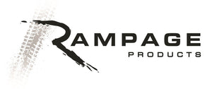 Rampage 2007-2018 Jeep Wrangler(JK) Windshield Hinge Light Bracket - Black