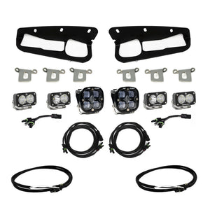 Baja Designs 2021+ Ford Bronco Clear SAE Fog Pocket Kit w/Upfitter