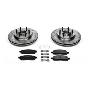 Power Stop 06-08 Lincoln Mark LT Front Z23 Evolution Brake Kit