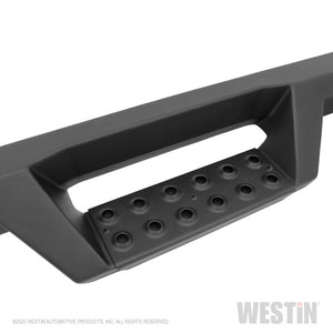 Westin 04-13 Chevy Silverado 1500 Crew Cab 2004-2013 HDX Drop Nerf Step Bars - Textured Black