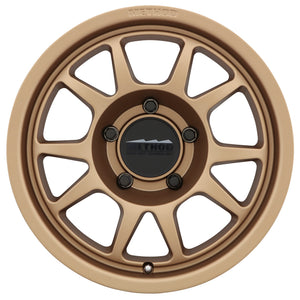 Method MR702 17x8.5 0mm Offset 5x150 110.5mm CB Method Bronze Wheel