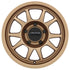 Method MR702 17x7.5 +50mm Offset 5x130 78.1mm CB Method Bronze Wheel