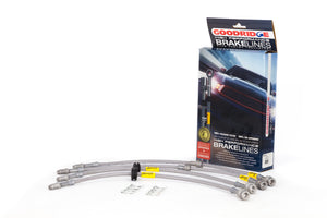 Goodridge 04-13 Mazda 3/Mazdaspeed3 Stainless Steel Brake Lines Kit