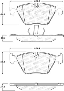 StopTech Street Brake Pads - Front