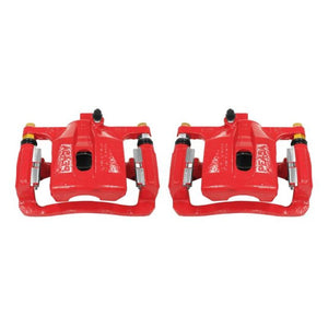 Power Stop 06-10 Hummer H3 Rear Red Calipers w/Brackets - Pair