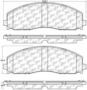 StopTech Ford 12-20 F-250/350 / 13-16 F-450 Front Truck & SUV Brake Pad