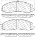StopTech Ford 12-20 F-250/350 / 13-16 F-450 Front Truck & SUV Brake Pad