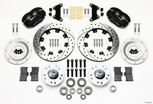 Wilwood Forged Dynalite Front Kit 12.19in Drilled 49-54 Chevy/53-62 Corvette (*Line Kit Needed*)