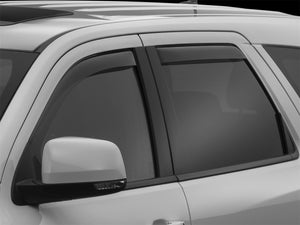 WeatherTech 11+ Dodge Durango Front and Rear Side Window Deflectors - Dark Smoke