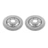 Power Stop 03-10 Audi A8 Quattro Rear Evolution Drilled & Slotted Rotors - Pair