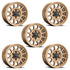 Ford Racing 21-23 Bronco (Excl Bronco Raptor) 17x8.5 Method Bronze Wheel Kit