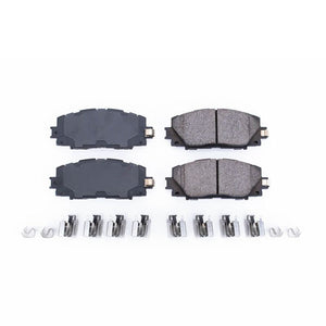 Power Stop 2013 Scion iQ Front Z17 Evolution Ceramic Brake Pads w/Hardware