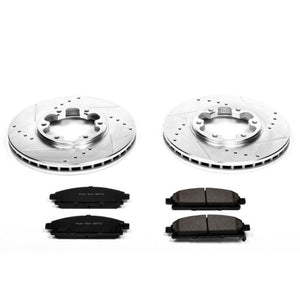 Power Stop 96-98 Nissan Pathfinder Front Z23 Evolution Sport Brake Kit