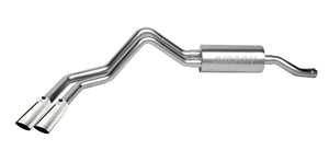 Gibson 99-01 Chevrolet Silverado 1500 Base 4.3L 2.5in Cat-Back Dual Sport Exhaust - Stainless