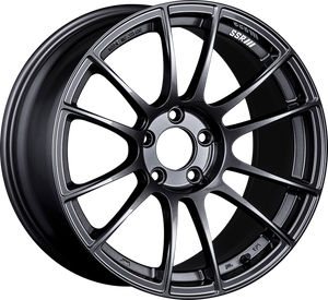 SSR GTX04 18x9.5 5x114.3 22mm Offset Dark Gunmetal Wheel