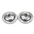 Power Stop 2000 BMW 323Ci Rear Evolution Drilled & Slotted Rotors - Pair
