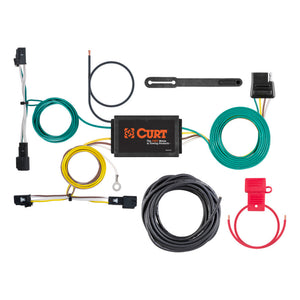 Curt 16-19 Chevrolet Malibu Custom Wiring Harness (4-Way Flat Output)