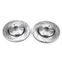 Power Stop 00-04 Volvo S40 Front Evolution Drilled & Slotted Rotors - Pair
