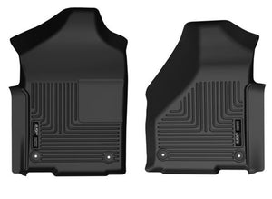 Husky Liners 19-22 RAM 2500/3500 Std Cab (Vinyl Floor) WeatherBeater Front Floor Liners - Black