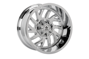 RBP 65R Glock 22x12 8x165.1 BP / 4.75 BS -44mm Offset 117mm CB (Hub Centric) Chrome Wheel