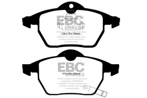 EBC 99-02 Saab 9-3 2.0 Turbo Yellowstuff Front Brake Pads