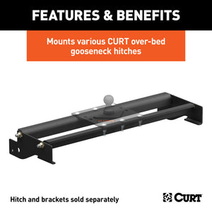 Curt 04-13 Ford F-150 Over-Bed Gooseneck Installation Brackets