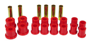 Prothane 86-08 Ford Ranger Spring & Shackle Bushings - Red