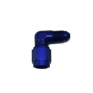 Nitrous Express 3AN Male x 90 -3 Female Swivel - Blue