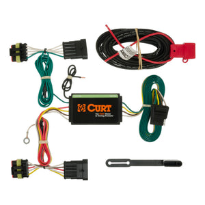 Curt 14-17 Fiat 500L Custom Wiring Harness (4-Way Flat Output)