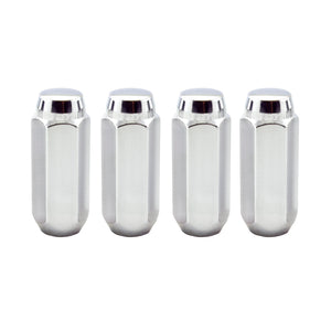 McGard Hex Lug Nut (Cone Seat / Duplex) M14X2.0 / 13/16 Hex / 2.25in. Length (4-Pack) - Chrome