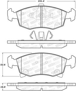 StopTech Street Brake Pads - Front