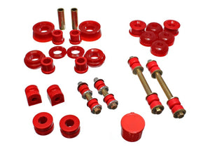 Energy Suspension 00-05 Dodge Neon FWD Red Hyper-flex Master Bushing Set