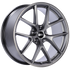 BBS CI-R 20x9 5x112 ET25 Platinum Silver Polished Rim Protector Wheel -82mm PFS/Clip Required