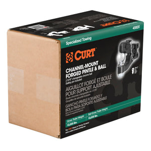 Curt Replacement Channel Mount Ball & Pintle Combination (2-5/16in Ball 13000lbs)