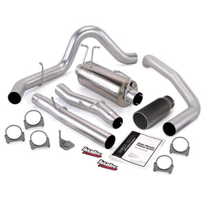 Banks Power 03-07 Ford 6.0L SCLB Monster Exhaust System - SS Single Exhaust w/ Black Tip