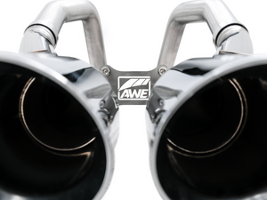 AWE Tuning 14-19 Chevy Corvette C7 Z06/ZR1 (w/AFM) Track Edition Axle-Back Exhaust w/Chrome Tips