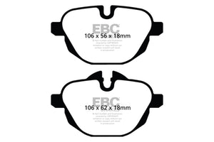 EBC 14+ BMW i8 1.5 Turbo/Electric Yellowstuff Rear Brake Pads