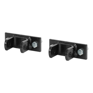 Curt Adjustable Tow Bar Bumper Brackets (1/2in Pin Holes)