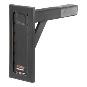 Curt Adjustable Pintle Mount (2in Shank 10000lbs 13in High 12in Long)