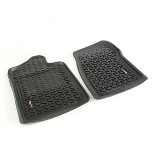 Rugged Ridge Floor Liner Front Black 2007-2013 Chevrolet / GMC Silverado / Sierra 1500 Regular Cab