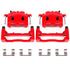 Power Stop 08-16 Cadillac Escalade Front Red Calipers w/Brackets - Pair