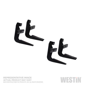 Westin 1994-2001 Dodge Ram 1500 Quad Cab Running Board Mount Kit - Black